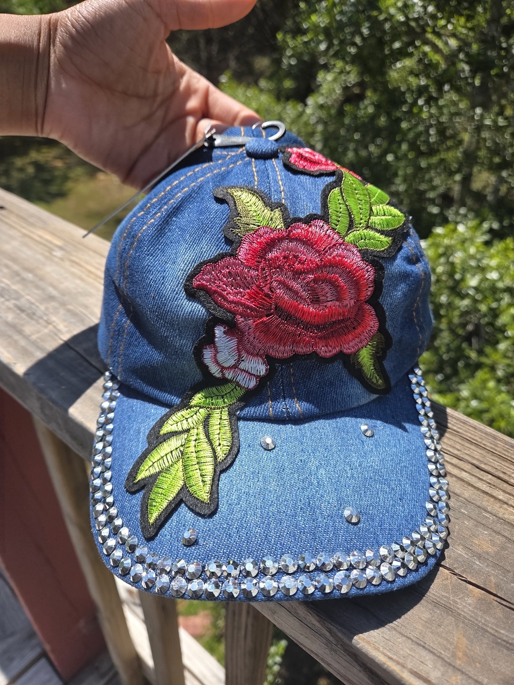 Olivia & Kate Denim Cap